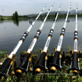 2.1m-3.6m telescopic carbon fiber fishing rod spinning tools
